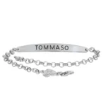 Bracciale New York con incisione personalizzata