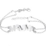 Bracciale Mamma con incisione nomi figli