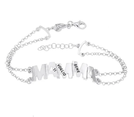 Bracciale Mamma con incisione nomi figli