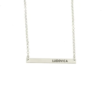 Collana New York con incisione personalizzata