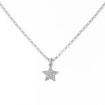 Collana stella con zirconi