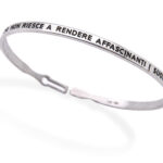 Bracciale New York con chiusura a funghetto altezza  3mm
