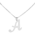 Collana lettera piccola personalizzabile