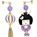 Orecchino Kokina Yasu (significato Decisa)