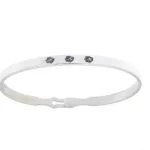 Bracciale New York con chiusura a funghetto altezza mm 4,5