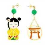 Orecchino Kokina Nonoko (significato Spensierata)