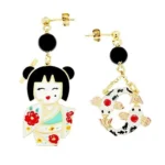 Orecchino Kokina Yume (significato Sognatrice)