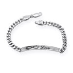 Bracciale New York da uomo con incisione