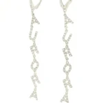 Orecchini nome componibile charm