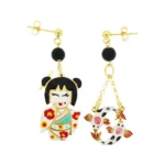 Orecchino piccolo  Kokina Yume (Sognatrice)