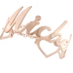 Bracciale con nome in corsivo