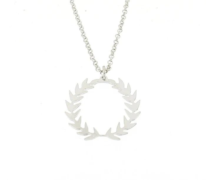 Collana corona alloro - immagine 1