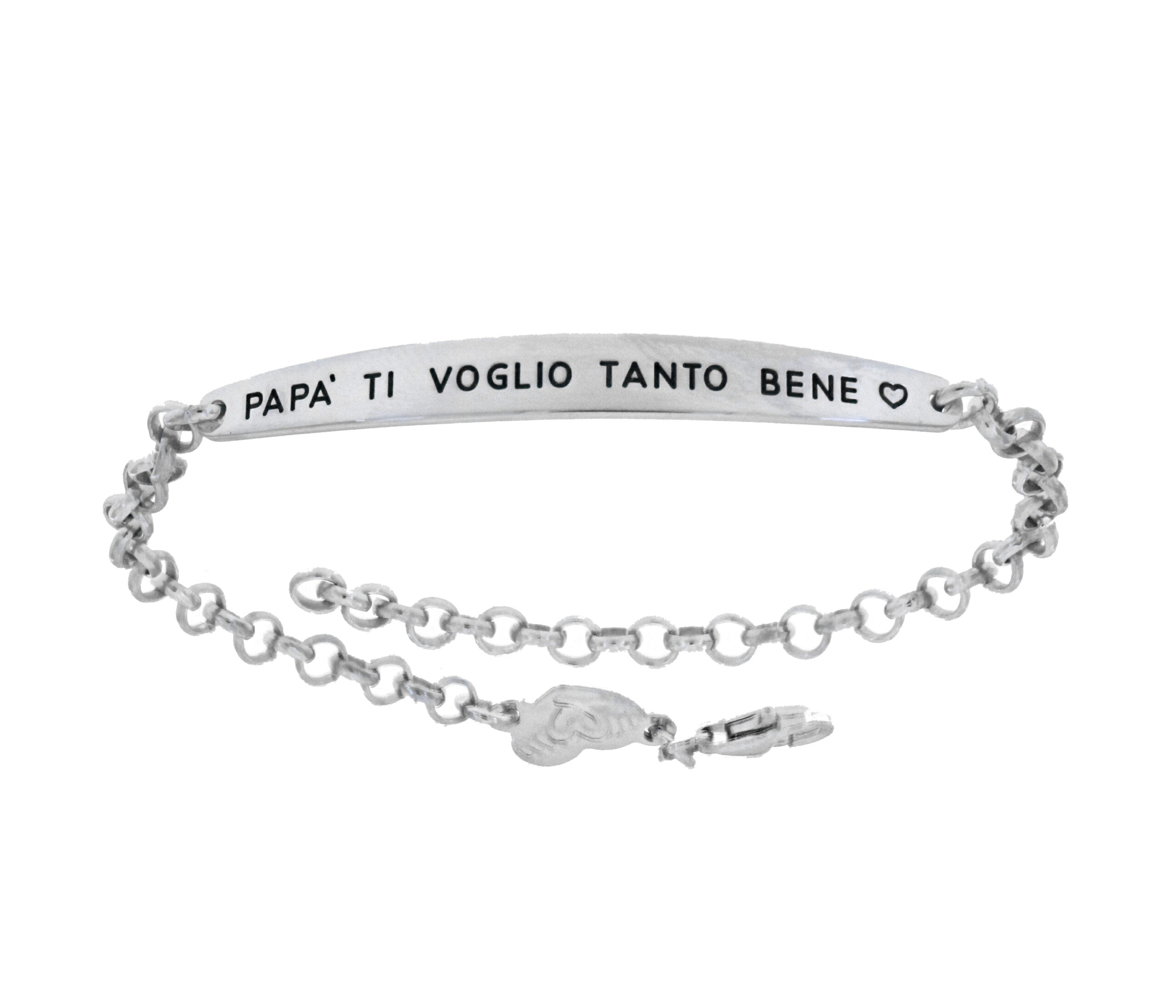 BL164-3 Bracciale targhetta con incisione - immagine 1