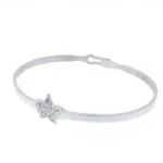 Bracciale stella con zirconi