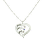 Collana cuore nascita