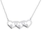 Collana tre cuori