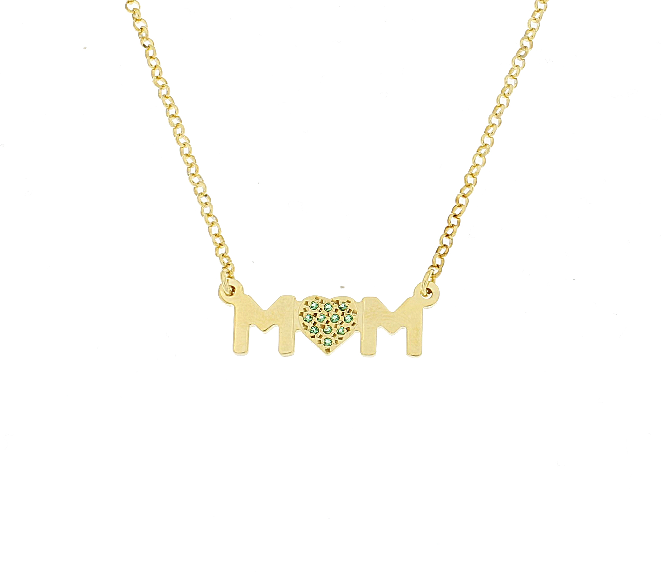 CL171-8-2 Collana Mum in stampatello - immagine 1