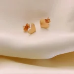 Orecchini cuore a lobo